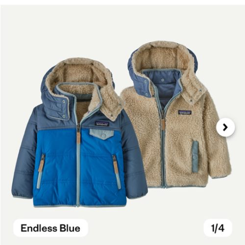 Patagonia Baby Reversible Tribbles Hoody