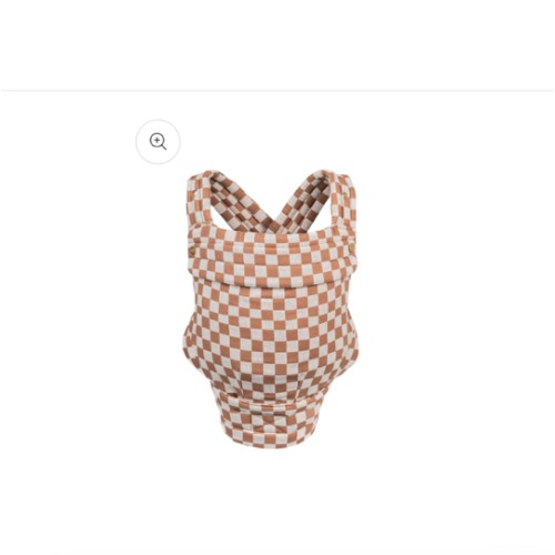 The Monarch Carrier - Mocha Check – Mabē