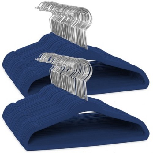 Casafield 11 Velvet Baby Hangers For Infant & Toddler Clothes, Gray - Set  Of 100 : Target