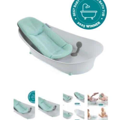 Contours Oasis 4-in-1 Comfort Cushion Bath Tub | Baby Bath Tub