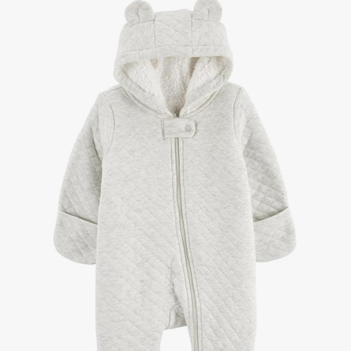 Simple Joys Kid's Pram Ivory Bear Outerwear