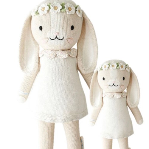 Hannah the bunny (ivory) – Little and Fern