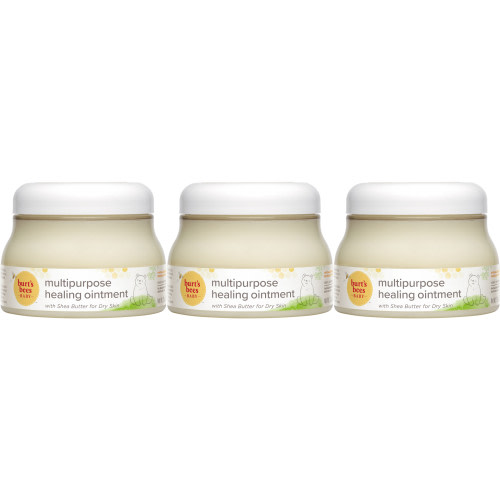 Burt's Bees Baby 100% Natural Origin Multipurpose Healing Ointment - 7.5 Ounce Tub - Pack of 3