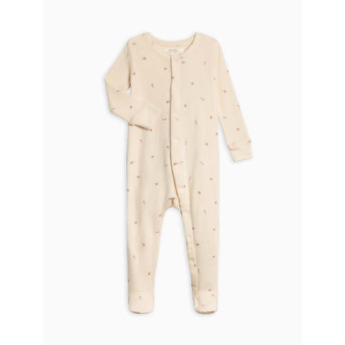 Skylar Pointelle Sleeper /Pia Floral / 3-6M