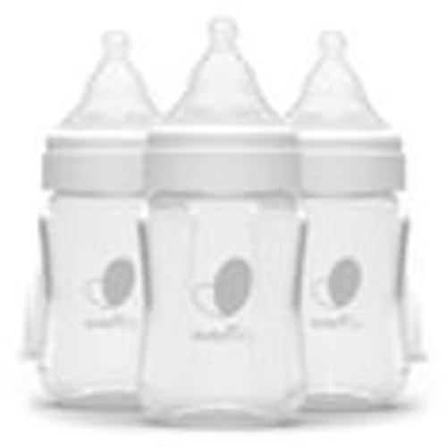 HOMAKE-US Balance + Wide Neck Glass Bottles - 6oz 3 Pack