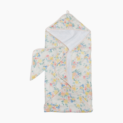 Loulou Lollipop Hooded Towel Set - Floral Bouquet