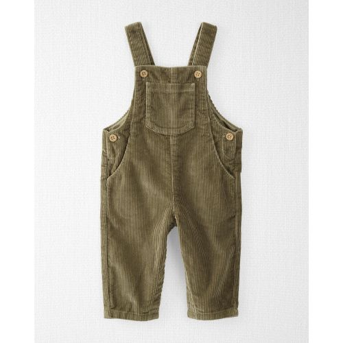 Baby Organic Cotton Corduroy Overalls