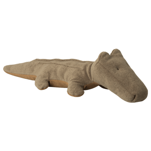 Safari friends, Crocodile, Medium - Olive green