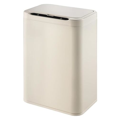 ELPHECO Stainless Steel Trash Can Motion Sensor Garbage Can 5.5 Gallons