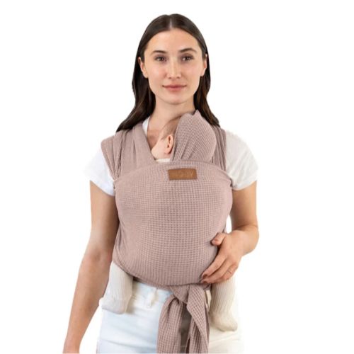 Waffle Knit Wrap - Sandstone