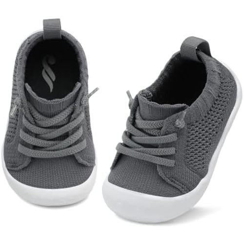 JIASUQI Baby Shoes for Toddler Boys Girls Sneakers Slip on Walking Shoes for Babies
