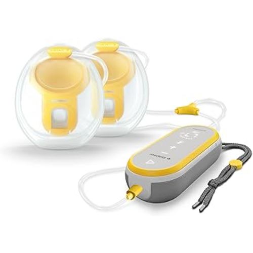 Medela Freestyle Hands-Free Double Electric Breast Pump with Wearable Cups, App Connectivity, Portable Design