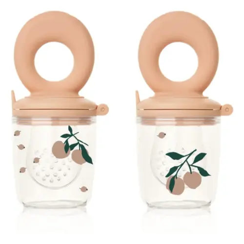 Liewood - Miranda nibbling teats - Set of 2 - Peach/Sea shell | Smallable