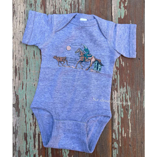Roper baby onesie