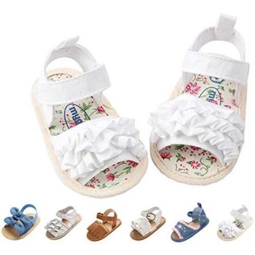 Baby Girls Sandals Summer Shoes Outdoor First Walker Toddler Girls Shoes for Summer