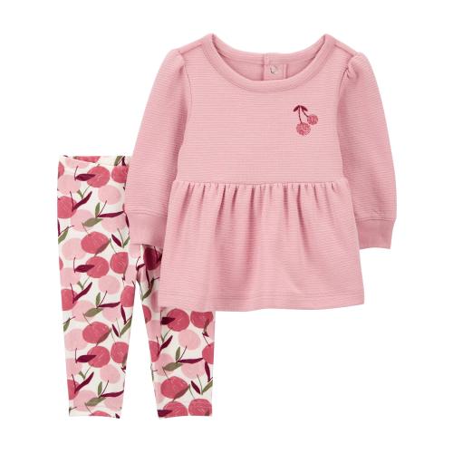 Carter's Child of Mine Baby Girl Outfit Set, 2-Piece, Sizes 0/3-24M