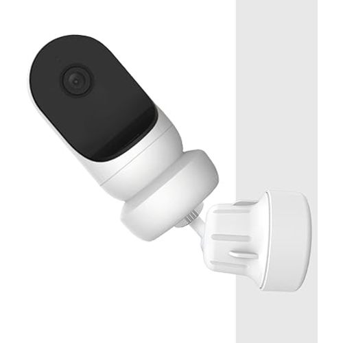 Adjustable Baby Monitor Wall Mount Compatible with Owlet Cam1/ Cam 2/ Cam Duo/Cam Dream Duo 2, Baby Camera Wall Holder for Baby Monitor with Standard 1/4 Threaded Hole (Camera Not Included)