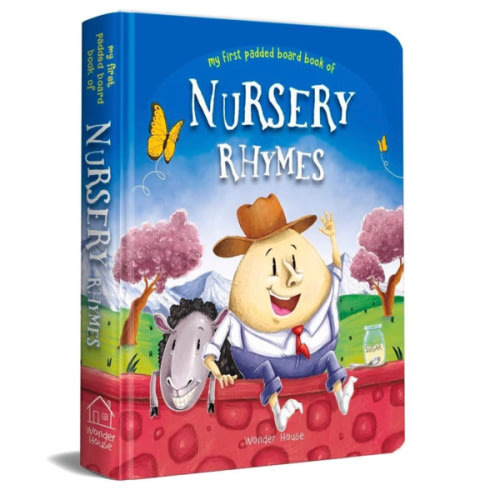 Nursery Rhymes Board Book: Illustrated Classic Nursery Rhymes (My First Book series)