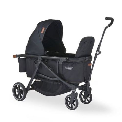Larktale Crossover V2 All-in-one Convertible Stroller Wagon - Byron Black