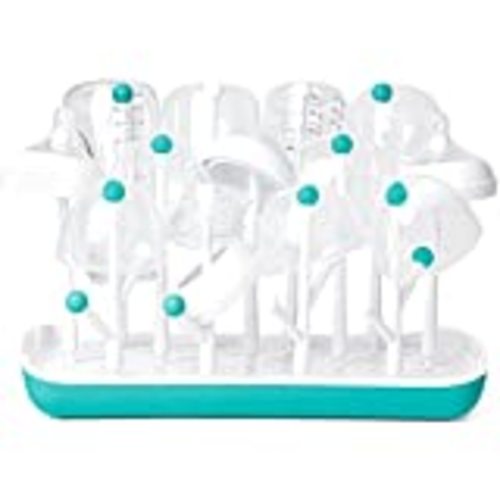 Amazon.com: Baby Bottle Drying Rack with Tray, Termichy High Capacity Bottle Dryer Holder for Bottles, Teats, Cups, Pump Parts and Accessories, Gray : Baby