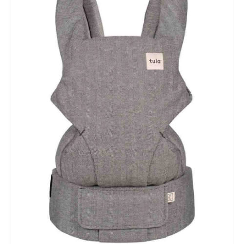 Linen Explore Baby Carrier - Ash Grey - Baby Tula Linen Collection – Baby Tula US