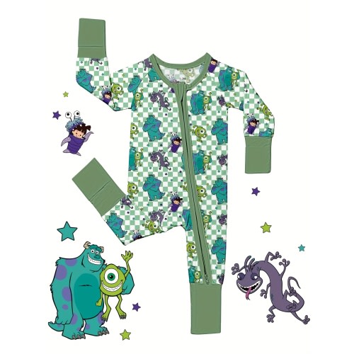 baby jumpsuit soft bamboo monster - Temu