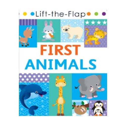Pre-Owned First Animals - Lift the Flap Activity Kids Books - Childrens Books, Toddler Books