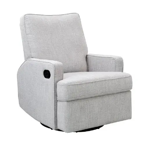 Il Tutto Quinn Reclining Nursery Chair Pure Grey | Baby Bunting AU
