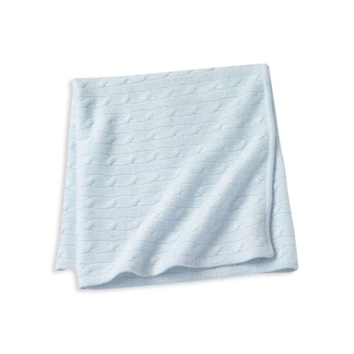 Cable Knit Cashmere Blanket