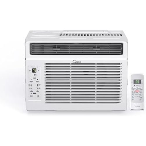 Midea 6,000 BTU Window Air Conditioner, Electronic Control, 250 Sq Ft - New
