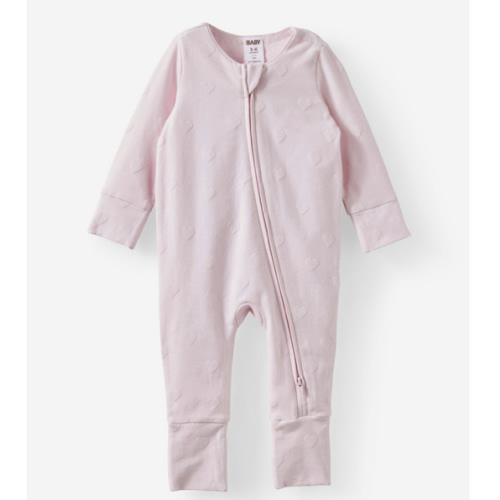 The Long Sleeve Zip Romper