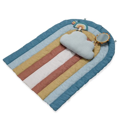 Bitzy Bespoke™ Ritzy Tummy Time Rainbow Play Mat