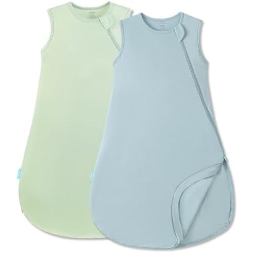 Supersoft Sleep Sack 0.5 TOG, Premium Bamboo Viscose Sleeping Bag Thin Baby Wearable Blanket 2-Way Zipper Sleep Sack