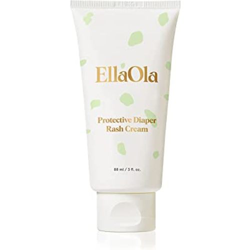 Organic Protective Baby Diaper Rash Cream for Sensitive Skin - 14% Zinc Oxide Rash Ointment Cream Soothes Irritation, Protects from Chafing and Inflammation, Fragrance Free | 3 fl. oz.