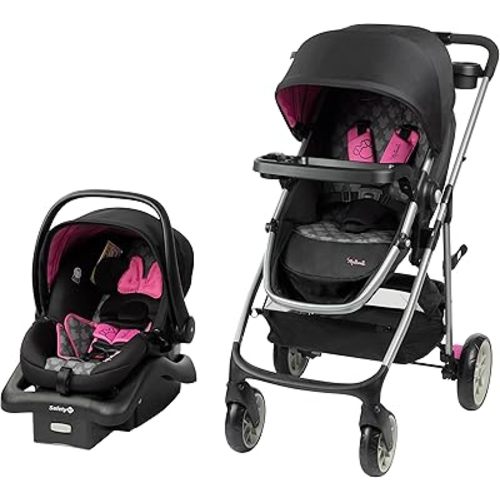 Disney Baby Minnie Mouse Grow and Go Modular Travel System, Simply Minnie