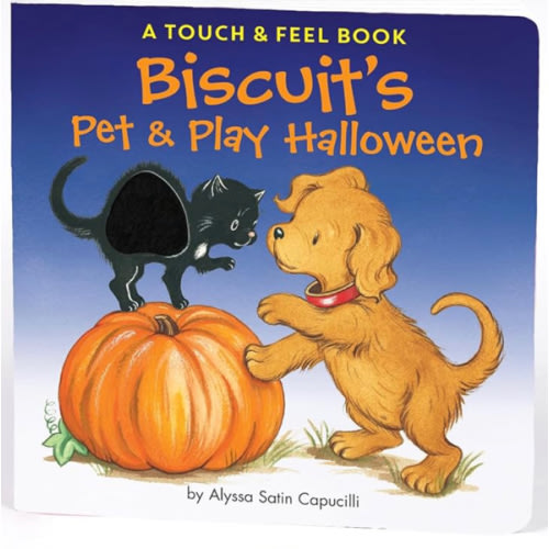 Biscuit's Pet & Play Halloween: A Halloween Touch & Feel Book for Kids