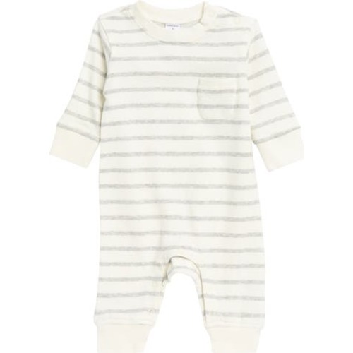 Easy Pocket Cotton Romper, Newborn
