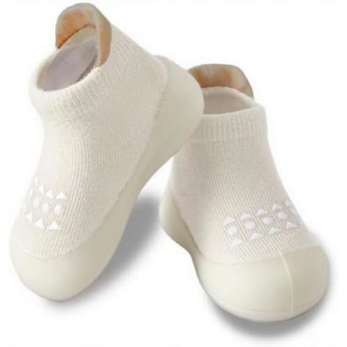 Hstyle Baby Sock Shoes Toddler Non-Slip Slippers Infant Walking Shoes Soft Rubber Sole Sneakers for Baby Boys Girls