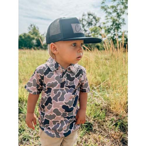 Coffee Camo Polo
