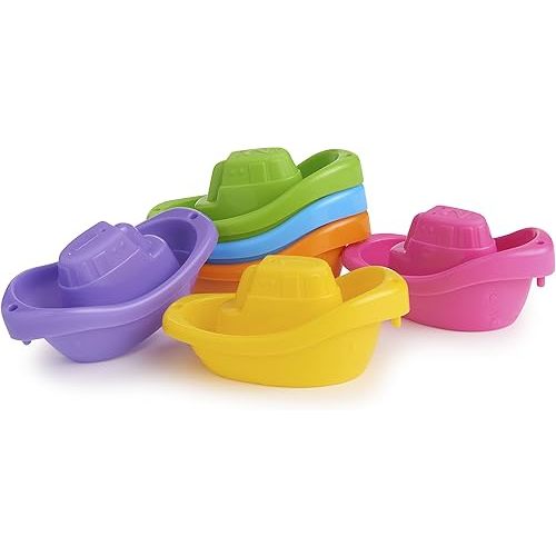 Munchkin® Little Boat Train Bath Toy, Fun for Babies and Toddlers, 6 Piece Set