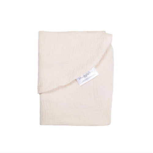 Snuggle Me Lounger Curve Muslin Cover | Natural