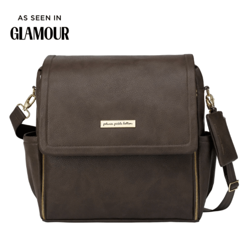 Boxy Backpack in Saddle