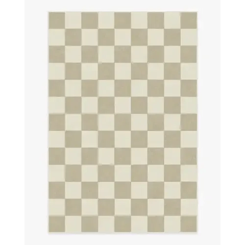 Jaque Checkered Stone Rug | Ruggable