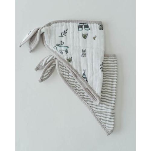 Little Unicorn Cotton Muslin Bandana Drool Bib 2 pack - Forest Friends– Little Unicorn USA