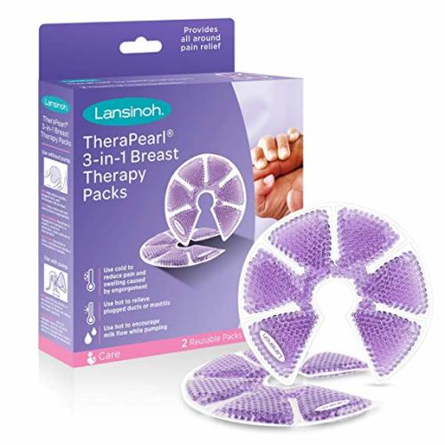 Lansinoh TheraPearl Breast Therapy Pack, Breastfeeding Essentials, 2 Pack - Original