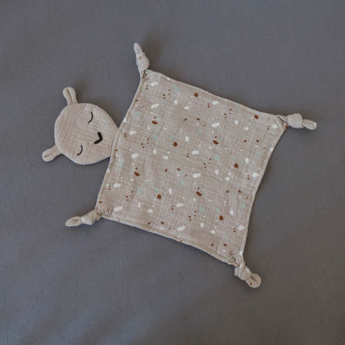 100% Muslin Lovey | Alpaca | Parker Baby Co.