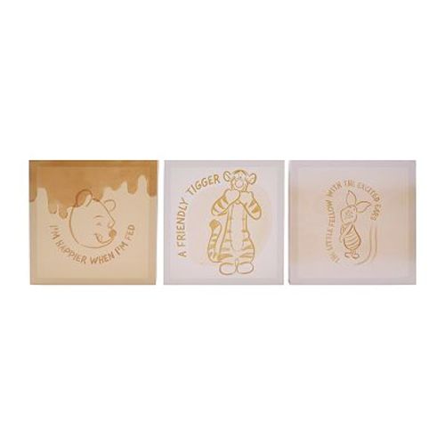 Disney's Winnie the Pooh Canvas Wall Art 3-piece Set by The Big One®
