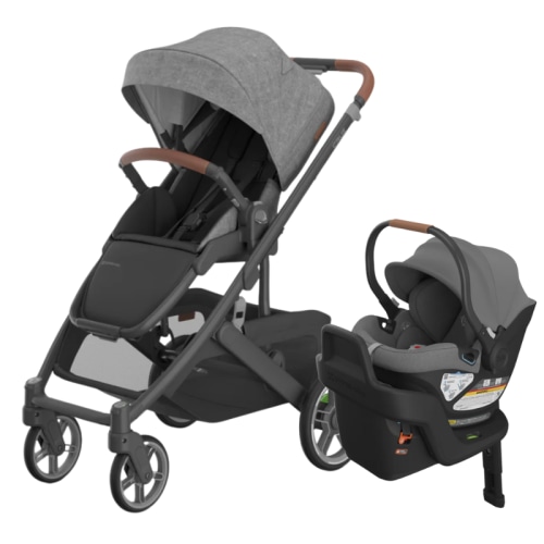 Cruz V3 Stroller + Aria Infant Car Seat Travel System – Snuggle Bugz (Greyson)