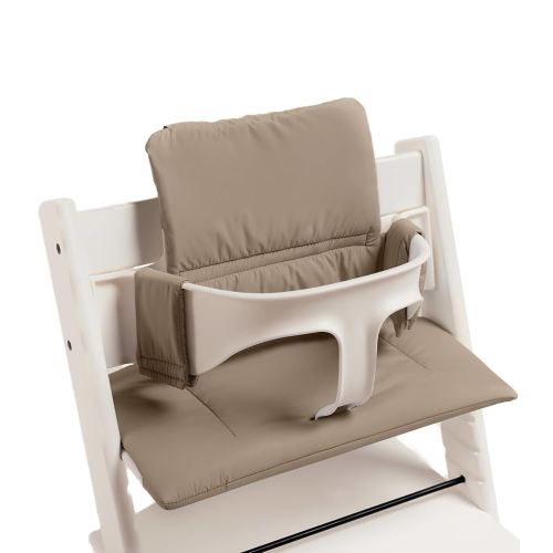 Cushion Compatible with Stokke Tripp Trapp - Waterproof Soft Seat Cushion for Infants, Babies & Toddlers - High Chair Accessories, Easy to Install, Easy to Clean - Mocha