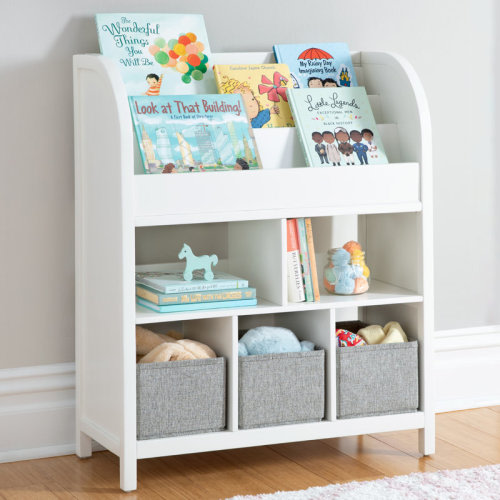 Martha Stewart Kids' Jr. Book and Bin Browser with Bins & Reviews | Wayfair